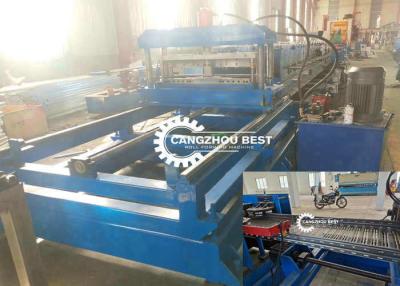 China Automatic Change Perforated Cable Tray Roll Forming Machine / Production Line for sale