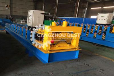 China Professional Roof Ridge Cap Roll Forming Machine Wth CE Certificate for sale