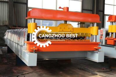China Aluminium Steel Bemo Standing Seam Roll Forming Machine , Roofing Sheet Roll Forming Machine for sale