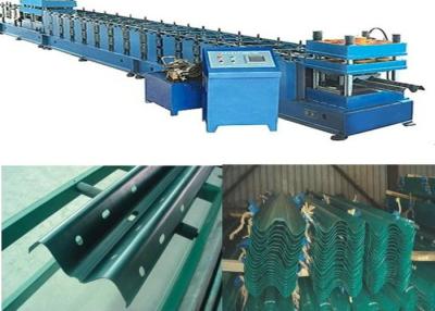 China Saftey Crash Barrier Highway Guardrail Sheet Roll Forming Machine for sale