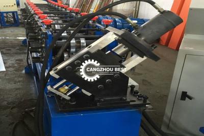 China Chain Or Gear Box Driven System 1.2mm Door Frame Machine for sale