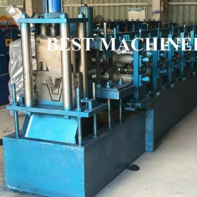 China Adaptable Top Hat Batten 16mpa Metal Purlin Roll Forming Machine for sale
