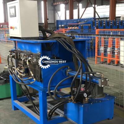 China 70mm Galvanized Water Round Pipe Downspout Roll Forming Machine for sale
