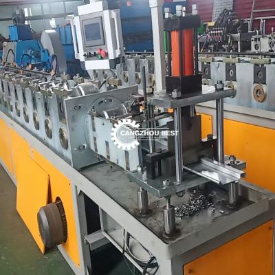 Chine les lamelles de porte de volet de laminage des métaux de 1.2mm roulent formant le vendeur de machine à vendre