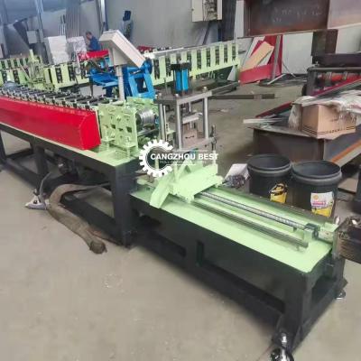 China Hurricane Window Shutters 0.5mm Panel Roll Forming Machine For Building for sale
