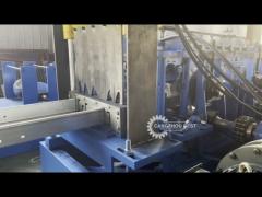 Hydraulic Cutting  C Z Purlin Roll Forming Machine 80-300 10m/Min