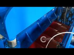 Double Layer Roof Q Tile & IBR Sheet Profile Roll Forming Machine High Efficiency
