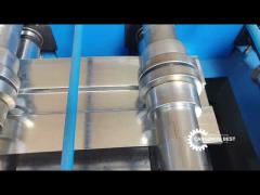 Steel Strip Roller Shutter 1.5mm Metal Door Frame Roll Forming Machine