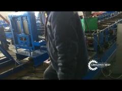 Gear Box Driven Round Downspout Machine Cold Roll Forming