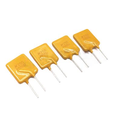 China PPTC Lead Free Polyfuse 600mA Resettable Fuse  With 250V Maximum Voltage for sale