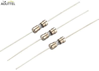 China 3.6x10mm Axial Leaded Time Delay Cartridge Type Miniature Glass Tube Fuse 100mA-24A 250V With UL CUL for sale