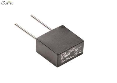 China UL VDE KC PSE Approved TE5 392 382 372 932 TR5 300VAC Time-Lag Square Subminiature Fuse NTS1630A 6.3A for sale