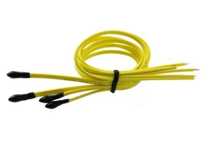 China El epóxido conductor AEC-Q200 selló termalmente el termistor 30KOhm 3950 de la gota NTC con el cable de UL4411 24AWG 2C 125C 300V en venta