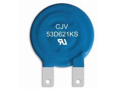 China 2Pin 53mm Single Disc VDR Metal Oxide Varistor MOV Block 53D271K 270V 10% 70KA For UPS Overvoltage Protection for sale