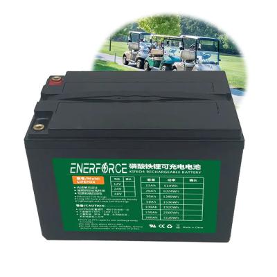 China 48V 100Ah Golf Cart Battery Rechargeable Lifepo4 Lithium Ion Phosphate Batteries for sale
