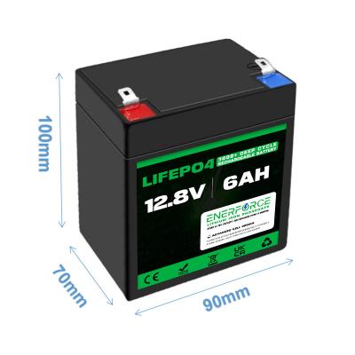 China 12V 6Ah Lifepo4 Battery Pack For Fishfinder Kid Scooters Toys Power Wheels for sale