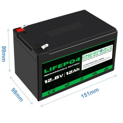 China 12V 12Ah LiFePO4 Battery Pack With BMS For Lawn Mower UPS Scooter for sale