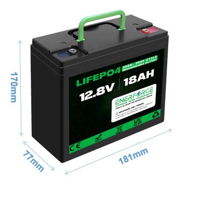 China 12V 18Ah LiFePO4 Rechargeable Battery For Electric Tricycles Low Speed Vehicles for sale