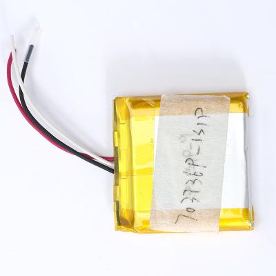 China OEM Rechargeable Lithium Polymer Battery 703736 Lipo Battery 3.7 V 1000mAh for sale