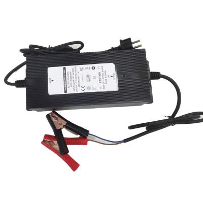 China 12V 14.4V 14.6V 29.2V 10A Lithium Battery Accessories 4S Lifepo4 Battery Charger for sale