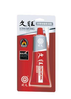 China Red Long Wong Gasket Maker oil resistant rtv silicone sealant temperature resistance for sale