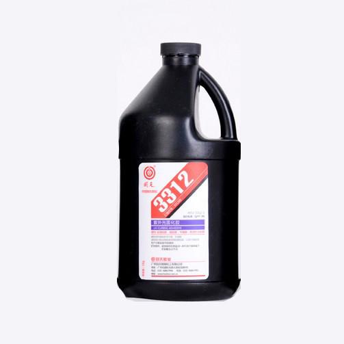 3312 Series (HTU-3312) UV Curing Adhesive for glass , plastic , metal bonding