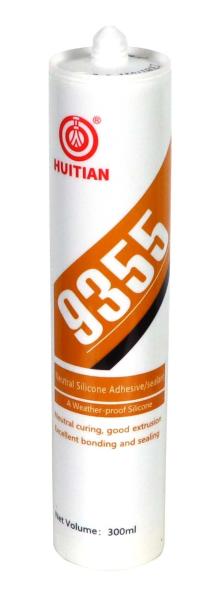 9355 One part Silicone Sealant For Glass, Metal And Stone Construction Materials waterproof sealing of window sash