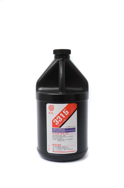 3511 Single component high viscosity medium intensity UV Curing Adhesive For plastic and plastic bonding