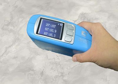 China Large Battery Capacity Portable Gloss Meter Marble Floor Testing USB / Bluetooth for sale