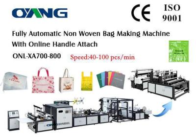 China Fully Automatic Ultrasonic Non Woven Bags Making Machine For Six Kinds Bag for sale