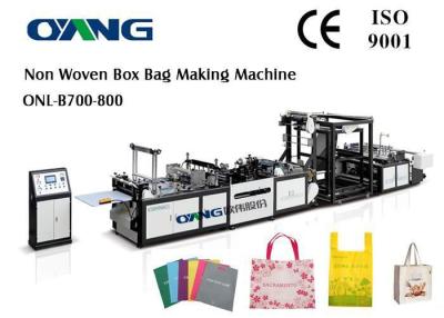 China High Production Auto Ultrasonic Non Woven Bag Making Machine Speed 40-100pcs / Min for sale