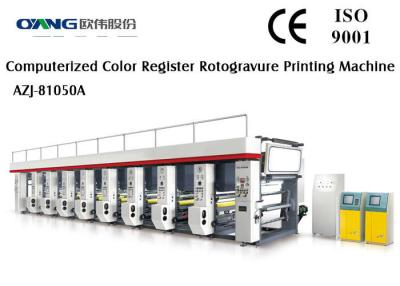 China Computer Control Rotogravure / Gravure Printing Machinery With 8 Color Printing for sale