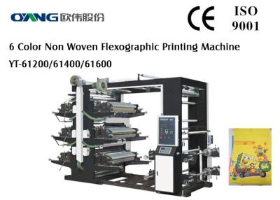 China 6 Color Flexographic Printing Machinery For Non Woven Fabric / Pe Film Printing for sale