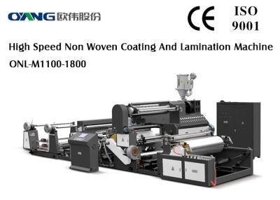 China Non - Stop Auto Material Exchange Multifunctional Laminating Film Machine 150m/Min for sale