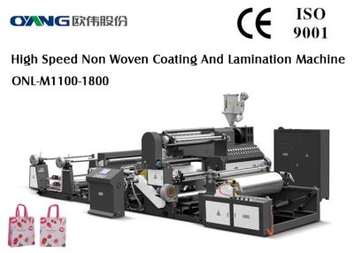 China Automatic Non Woven PP Coating And Laminating Machine , 180-280km / h for sale