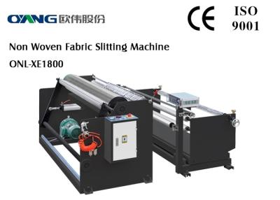 China PLC Controller Slitter And Rewinder Machine High Accuracy 240 m / min Slitting Speed for sale