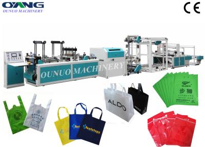 China Saco não tecido automático do PLC que faz a máquina para o saco não tecido do punho do saco à venda