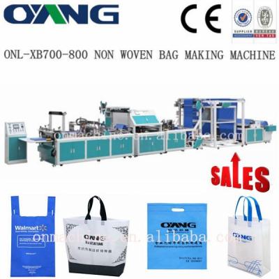 China Ultrasonic Automatic Non Woven Bag Making Machine for sale