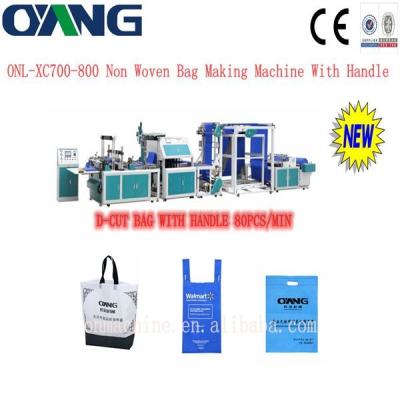 China High speed automatic non woven bag making machine for sale