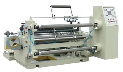 China PLC air shaft high speed slitting and rewinding machine for non woven fabirc for sale