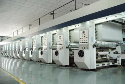 China BOPP / OPP film  Rotogravure Printing Machine , Gravure Printing Machinery for sale