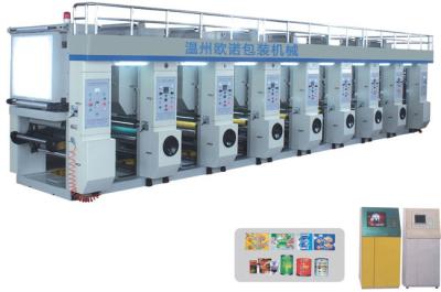 China shopping bag Rotogravure Printing Machine for BOPP / PET / PE film label printing for sale