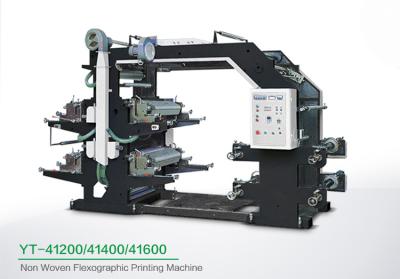 China Energy Saving Four Color Flexo Printing Machine / Large 4 Color Printing Press Machine for sale
