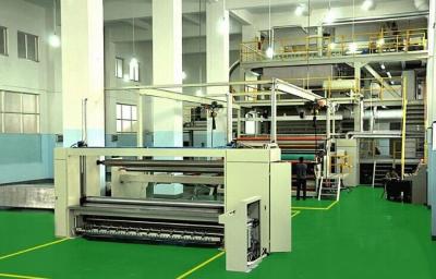 China Single Beam PP Non Woven Fabric Making Machine for sale