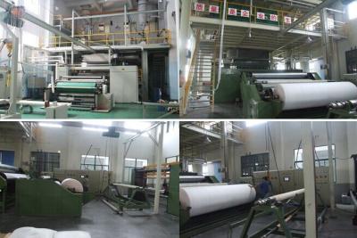 China Polypropylene Non Woven Fabric Making Machine Tensile Strength 1.5-2.5dtex Fineness for sale
