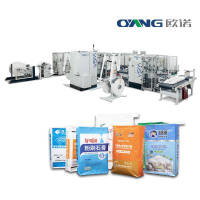 China 6 Bar PP Woven Valve Bag Making Machine For Cement Rice Bag Block Bottom for sale