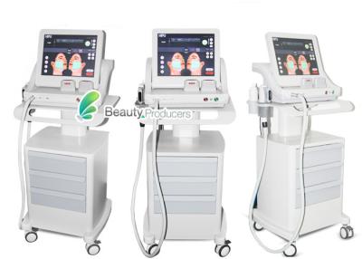 China Three Treatment Head HIFU Machine For Face Lifting And Wrinke Removal for sale