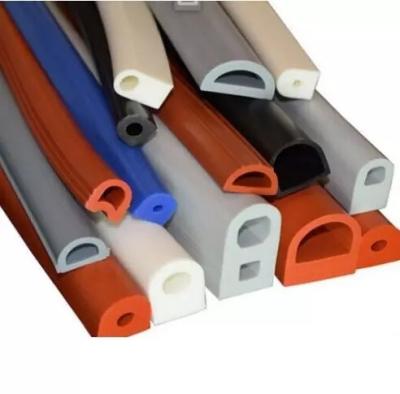 China Extrusion Rubber Seal Tape for Wooden Door Window Frame PVC TPE Silicone D 12x6x4mm for sale