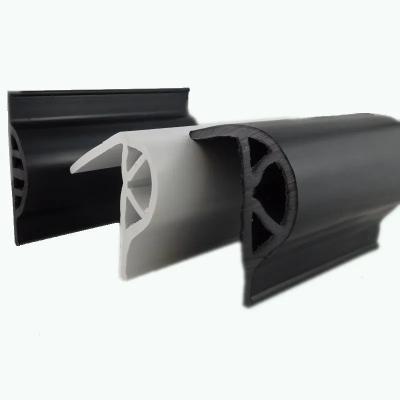 China Tiempo de producción en masa P PERFIL DOCK EDGING Barco de plástico negro Protección de raspadura Parche de esquina en venta