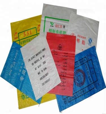 China 100 Kg China PP Polypropylene Cheap Rafia Woven Bags Moisture Proof Bags From Asia for sale